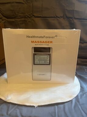 NWOT CT15AB Electronic Pulse Massager - White